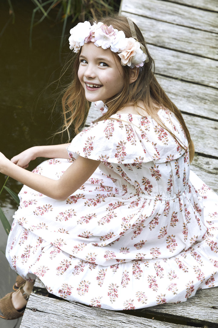 Robe Fille Taille 12 - Marque IZ BYER - Occasion Très Bon état - Idéale Pour Tous Les Jours