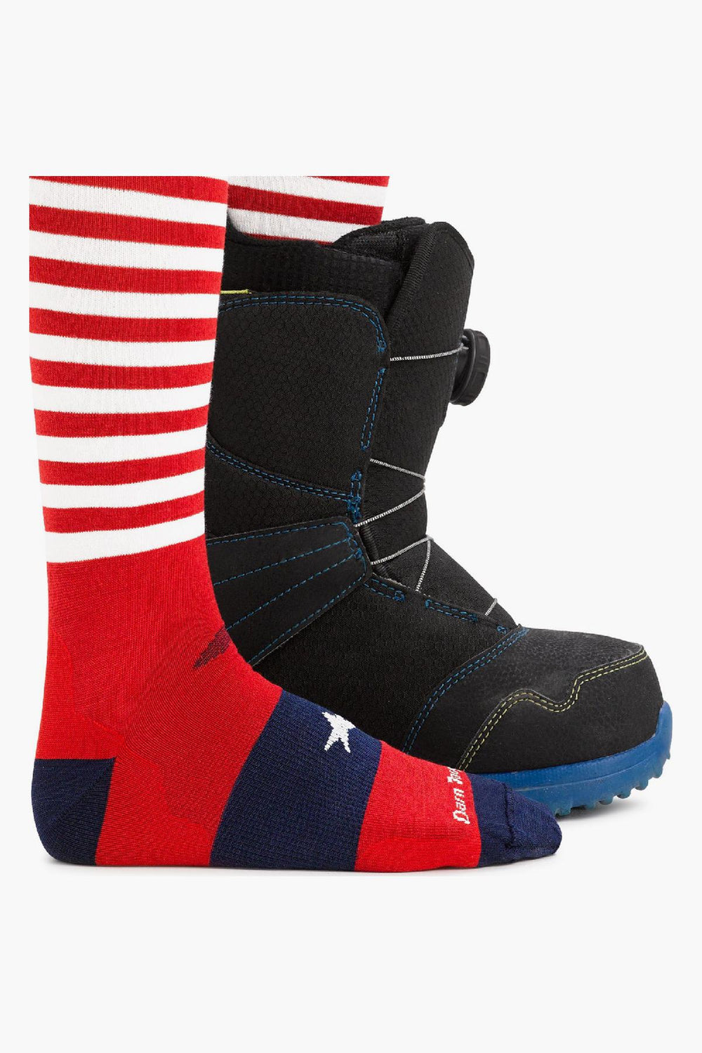 Boys Socks Darn Tough Captain Stripes
