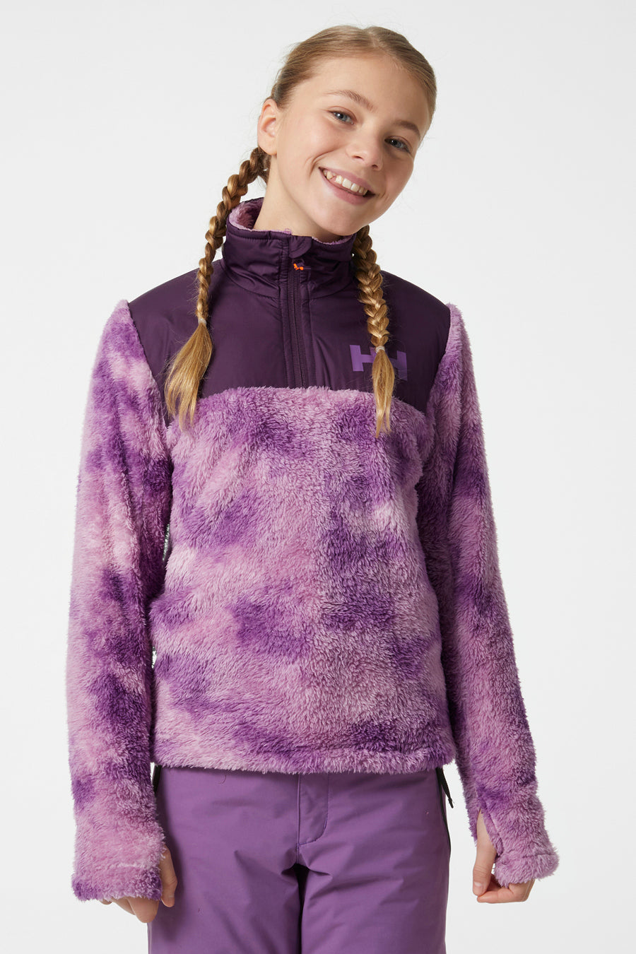 Girls Sweater Helly Hansen Champ Half-Zip Midlayer