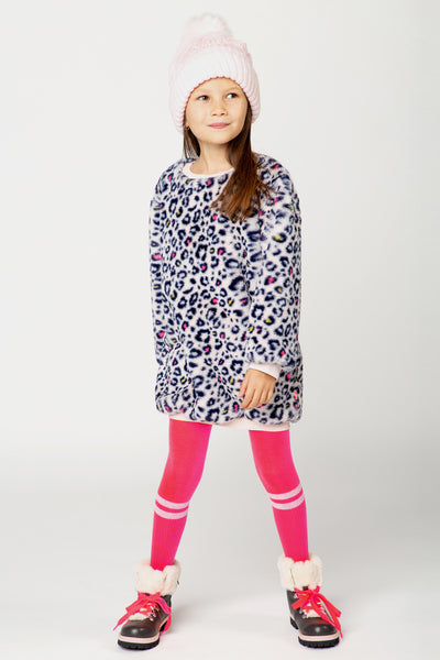 Girls Dress Billieblush Cheetah Print