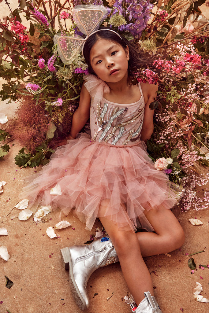 Tutu Du Monde Cherry Blossom Tutu Girls Dress – Mini Ruby
