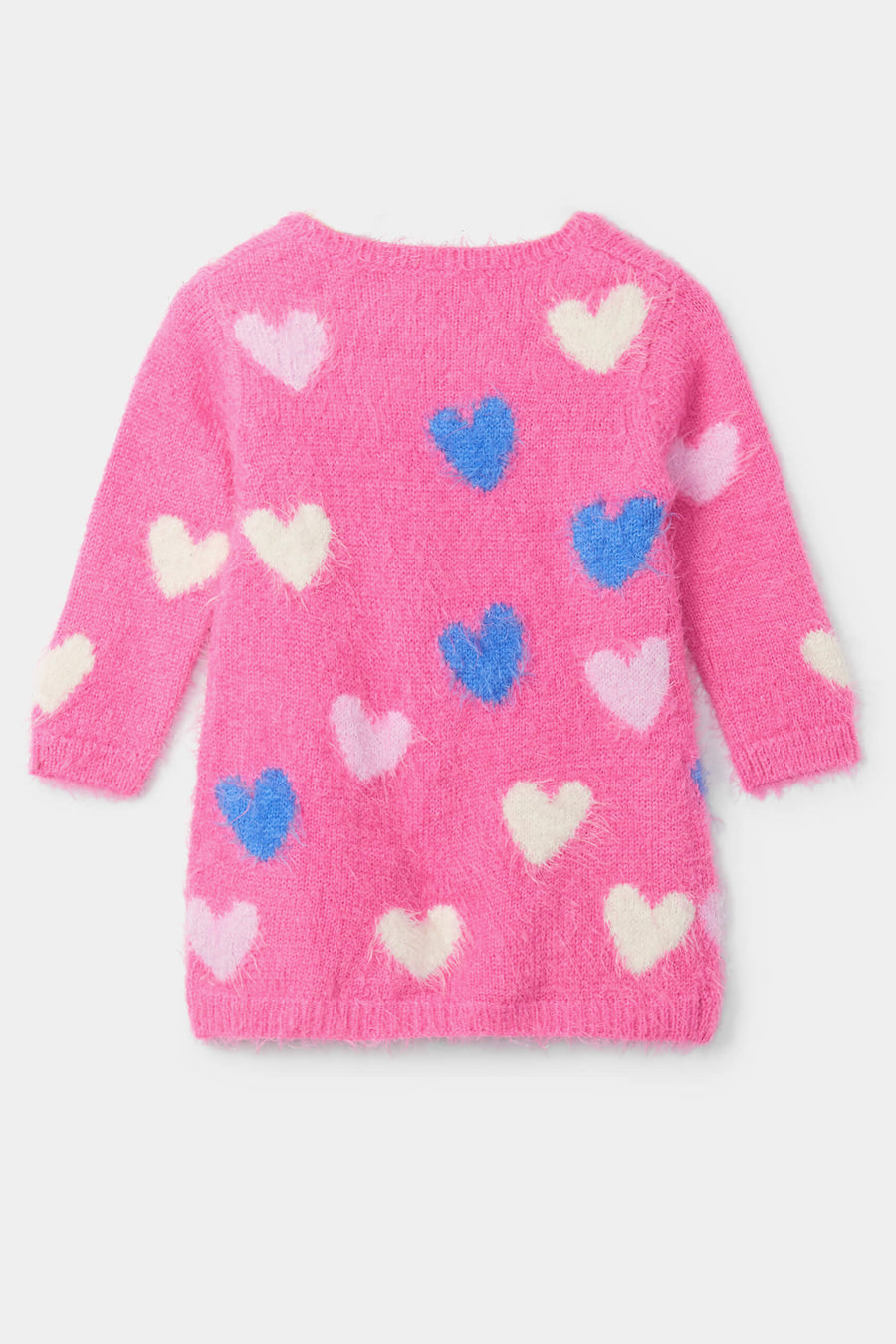 Hatley Baby Sweater Dress - Confetti Hearts