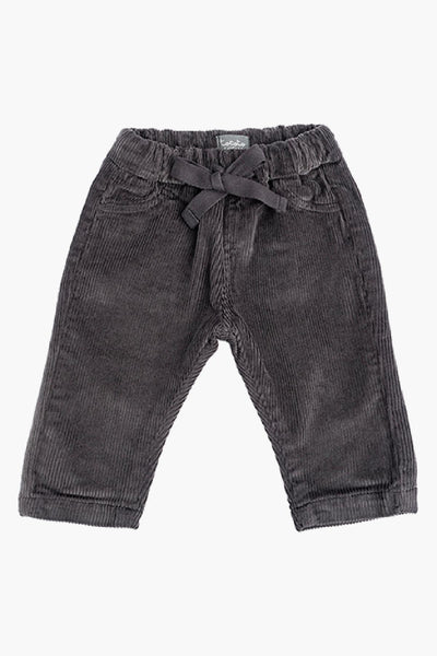 Tocoto Vintage Corduroy Baby Pants - Grey