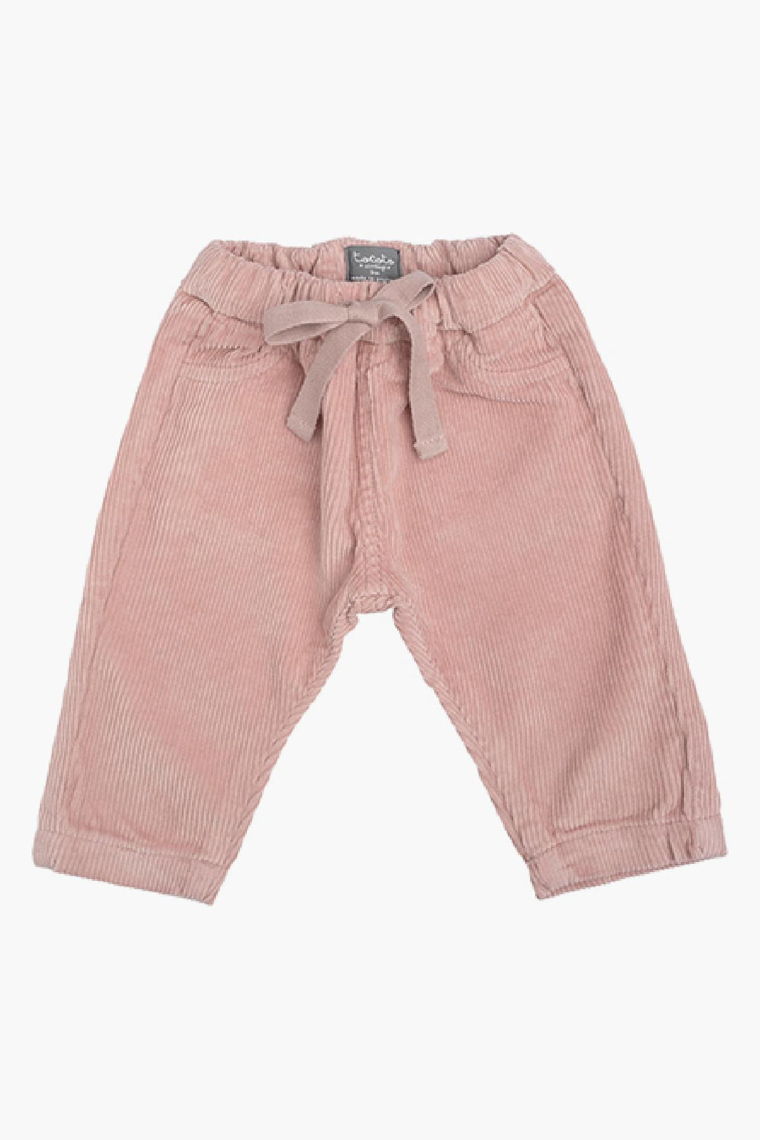 Tocoto Vintage Corduroy Baby Pants - Pink