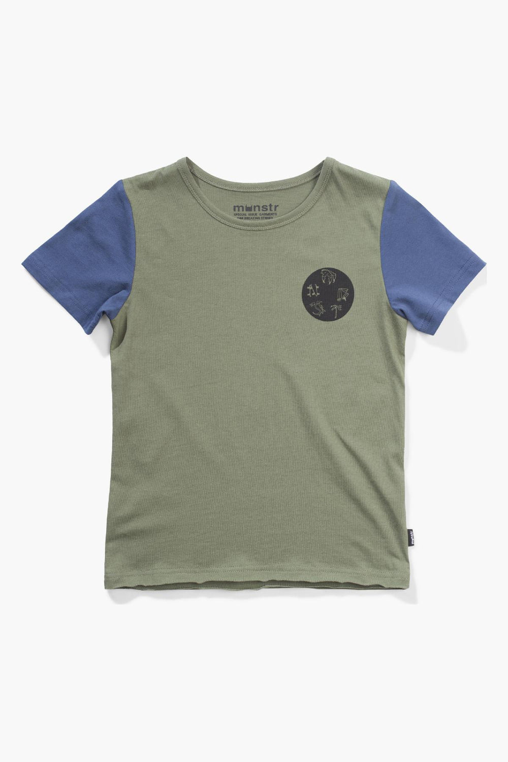 Boys T-Shirt Munster Kids Creepy Olivine