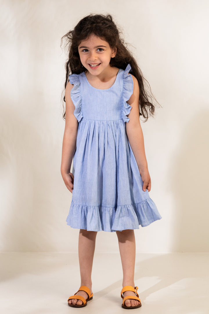 Girls Dress MarMar Copenhagen Danita Frill (Size 4 left)