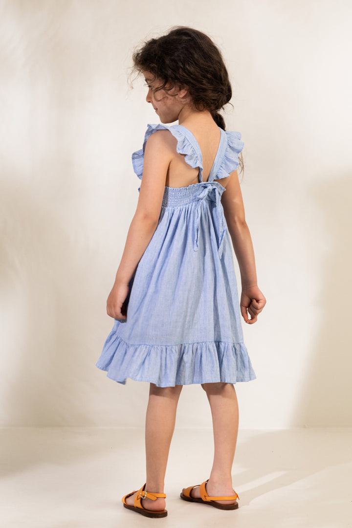 Girls Dress MarMar Copenhagen Danita Frill (Size 4 left)