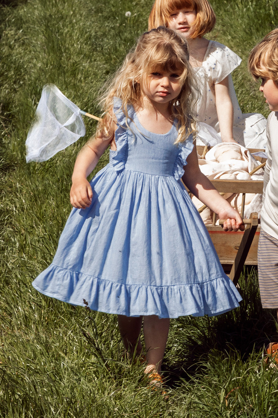Girls Dress MarMar Copenhagen Danita Frill (Size 4 left)