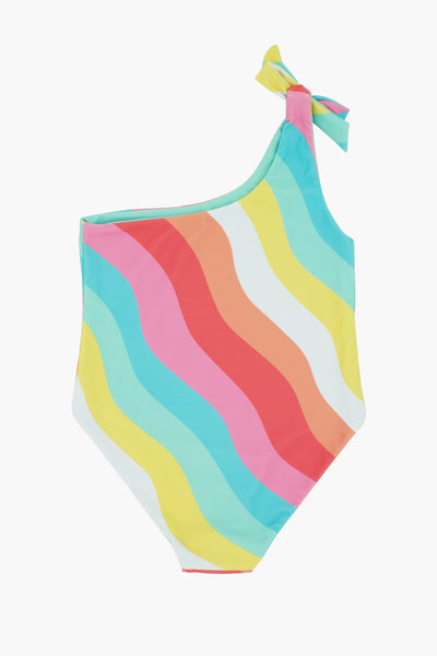 Girls Swimsuit Feather 4 Arrow Day Dreamer Reversible 