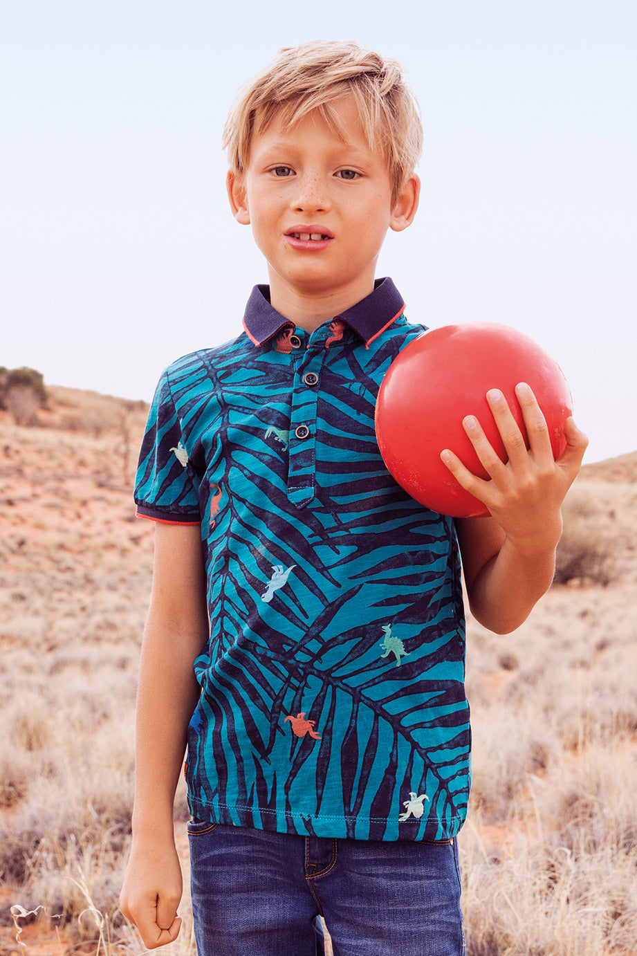Catimini Dinosaur Polo