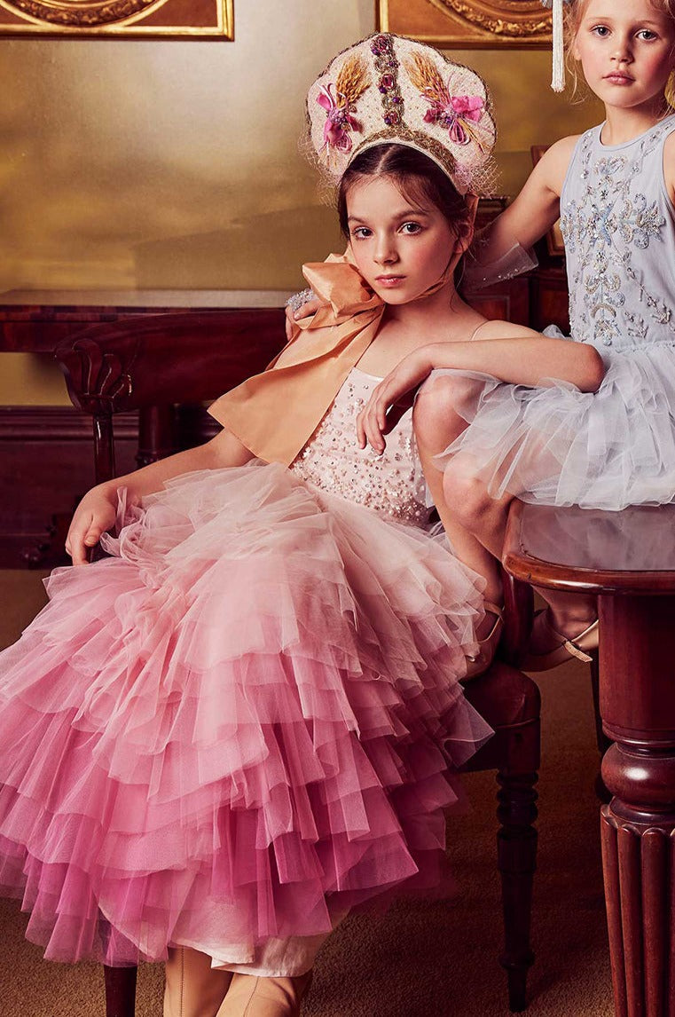 Tutu Du Monde Divine Daisy Tutu Dress Porcelain Pink Mix