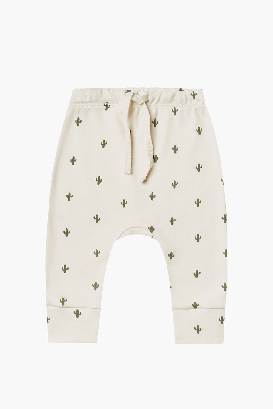 Quincy Mae Drawstring Baby Pants - Cactus