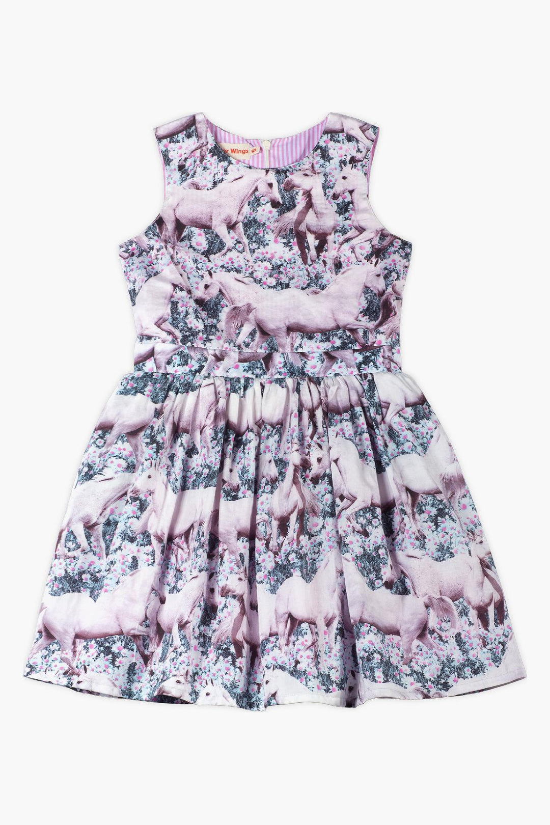 Paper Wings Dream Field Girls Dress