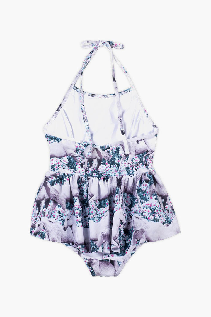 Kids Swimsuit Paper Wings Dream Field Girls Swimsuit
