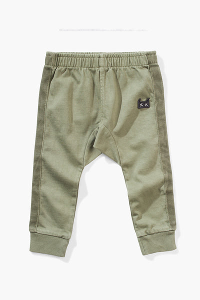 Munster Kids Ed Baby Pants - Washed Army