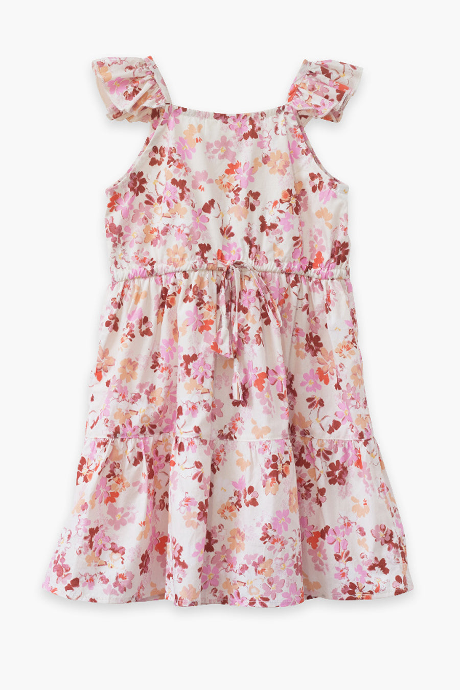 Girls Dress Beet World Elisa zoom