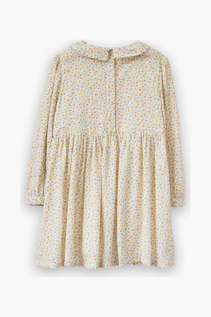 Beet World Ella Girls Dress - Ditsy Yellow