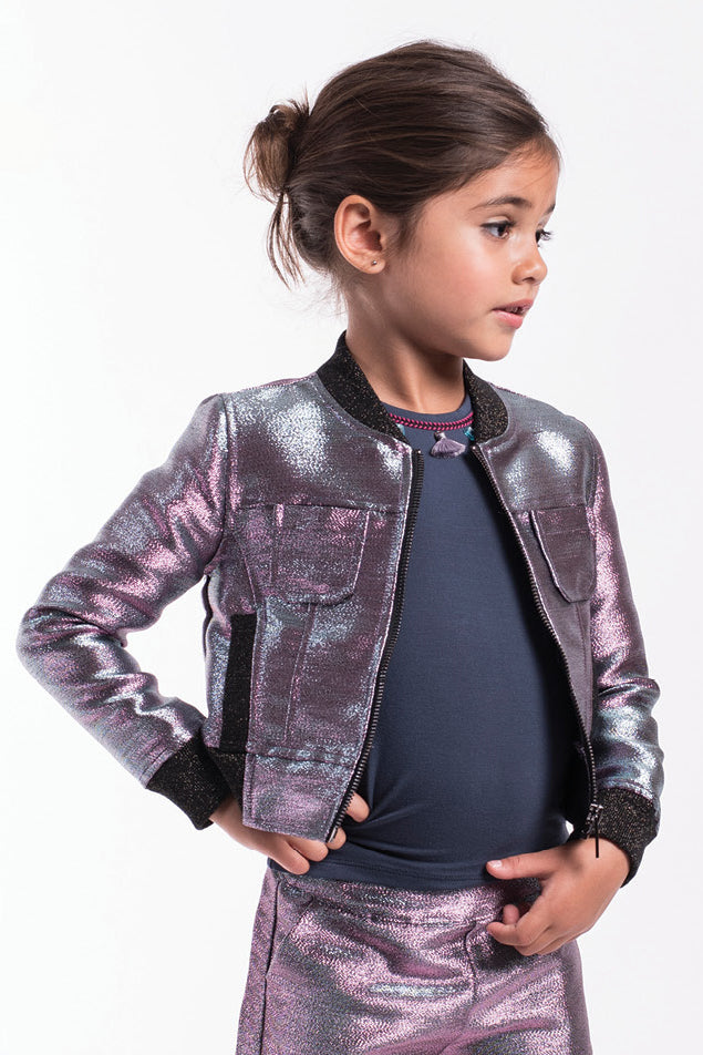 Imoga Elle Girls Jacket - Twilight