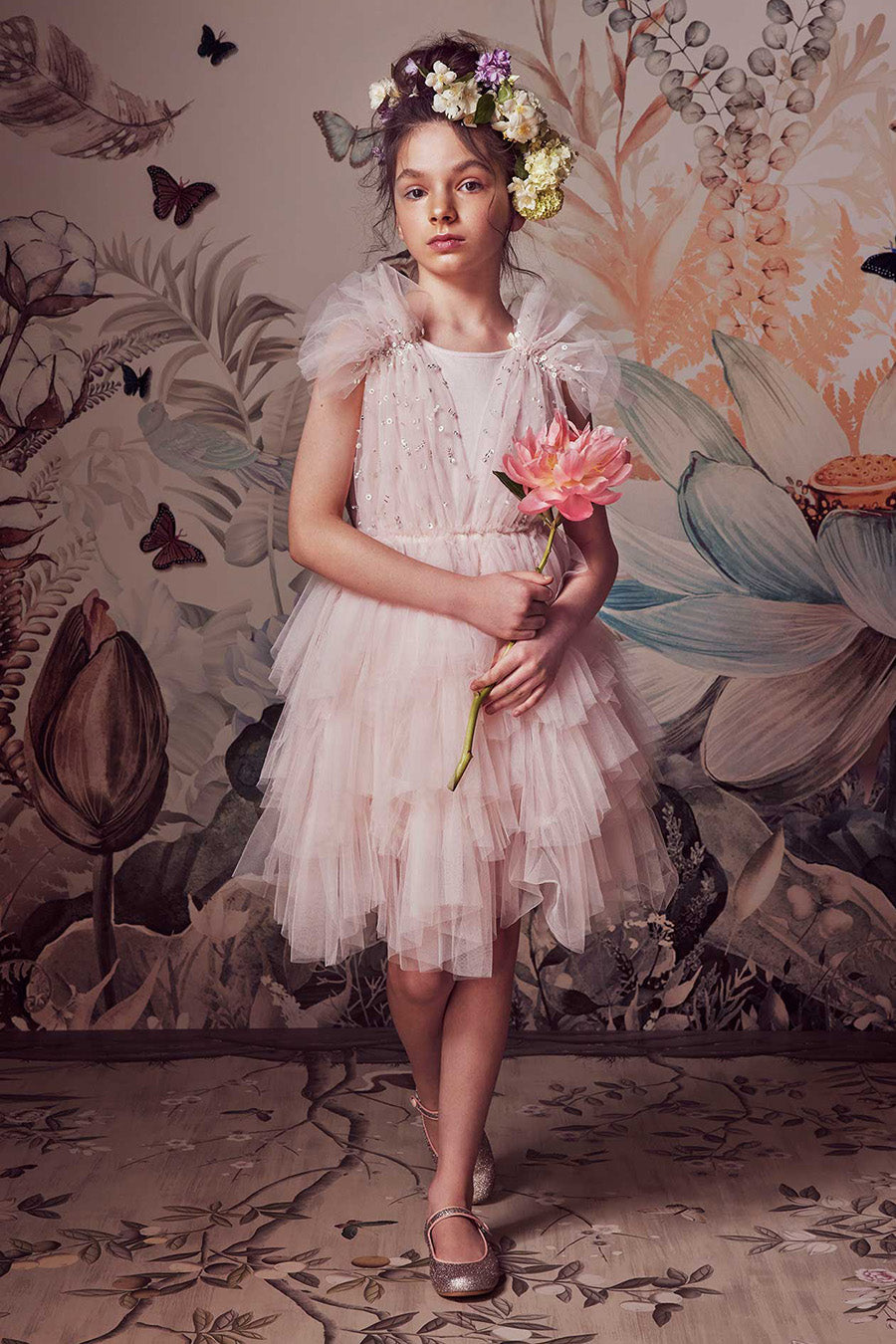 Tween Girls Dress Tutu Du Monde Everhart Tutu 16 / Porcelain Pink