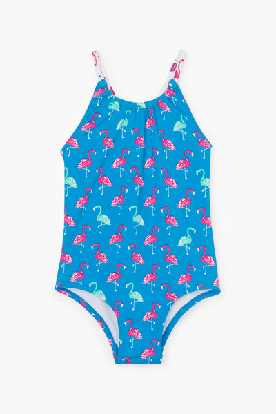 Kids Swimsuit Hatley Fancy Flamingos Girls Swimsuit