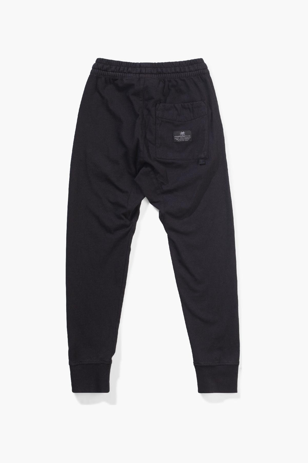 Boys Pants Munster Kids Feet Up Washed Soft Black