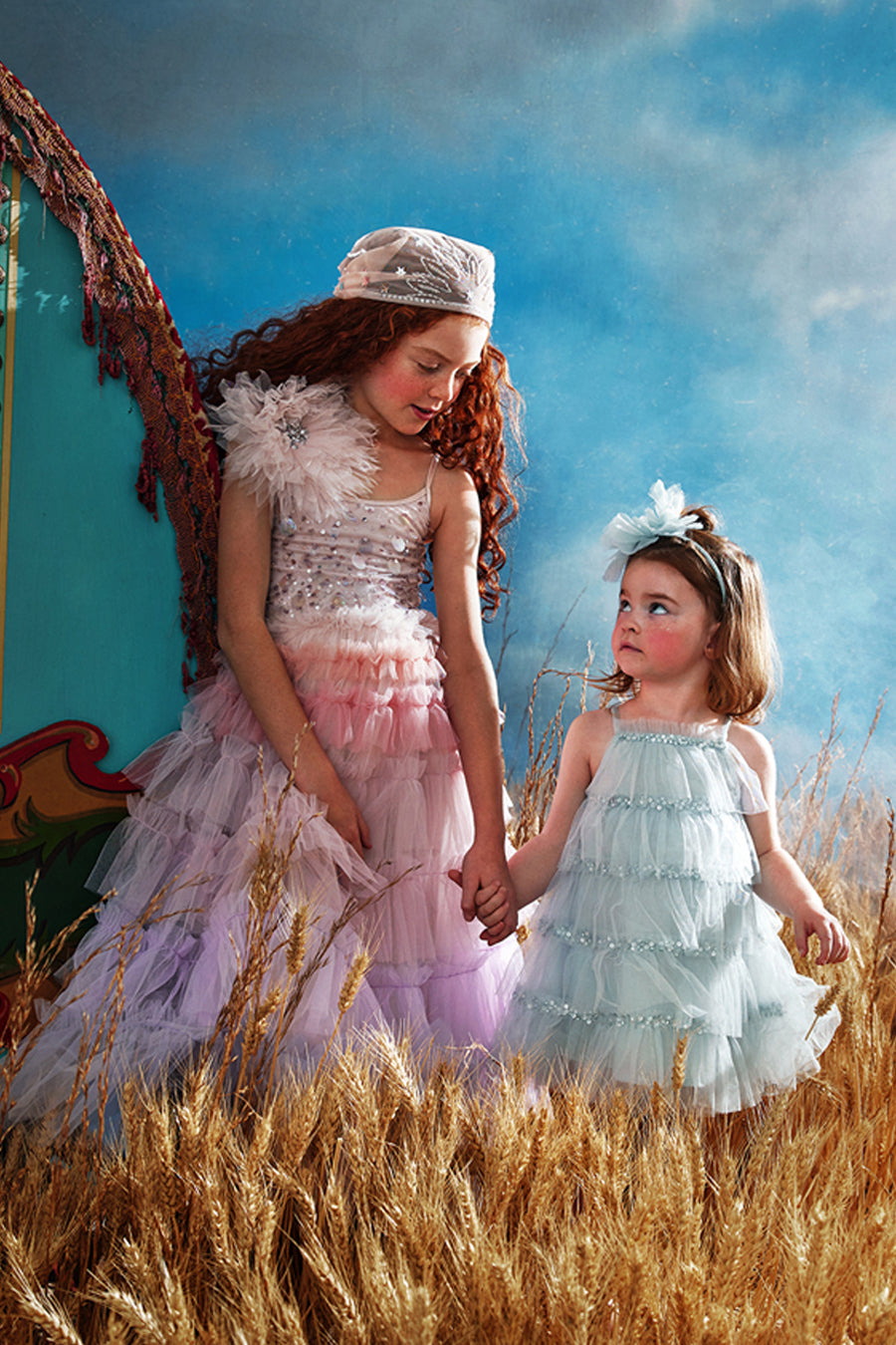  Flower Girls Dress Tutu Du Monde Free Spirit zoom