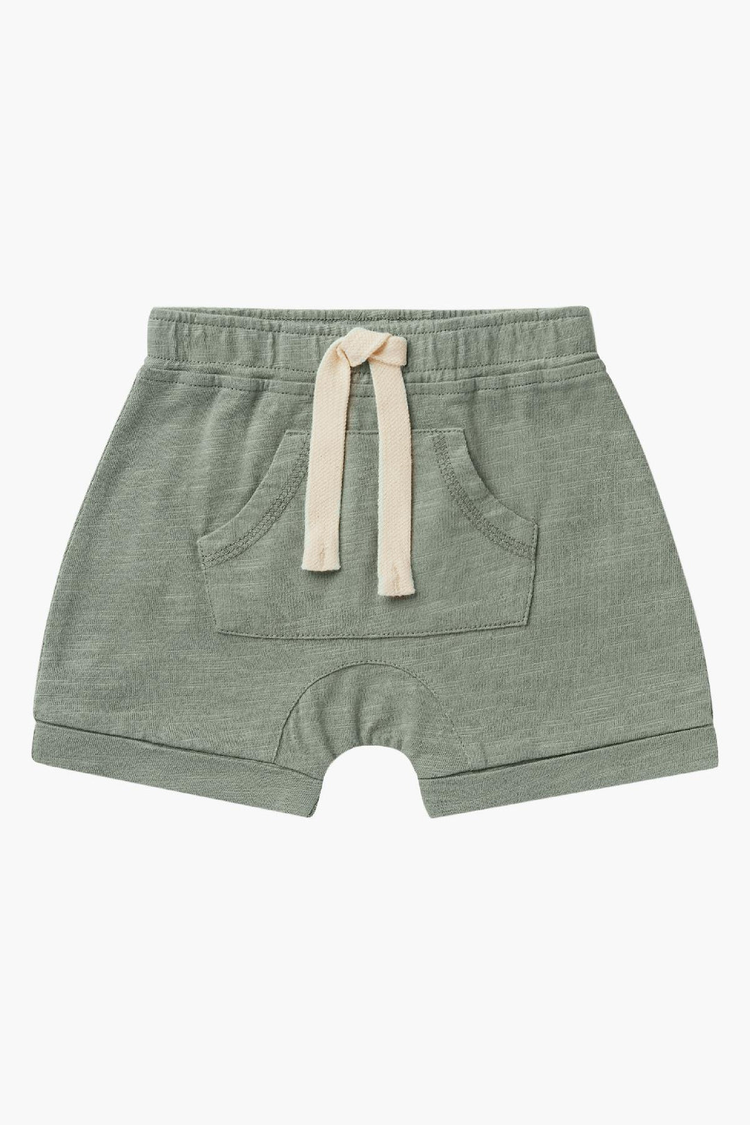 Rylee + Cru Front Baby Boys Pouch Short - Aqua