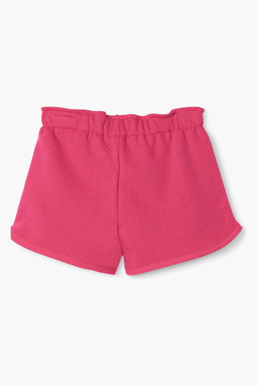 Hatley Fuchsia French Terry Paper Bag Girls Shorts