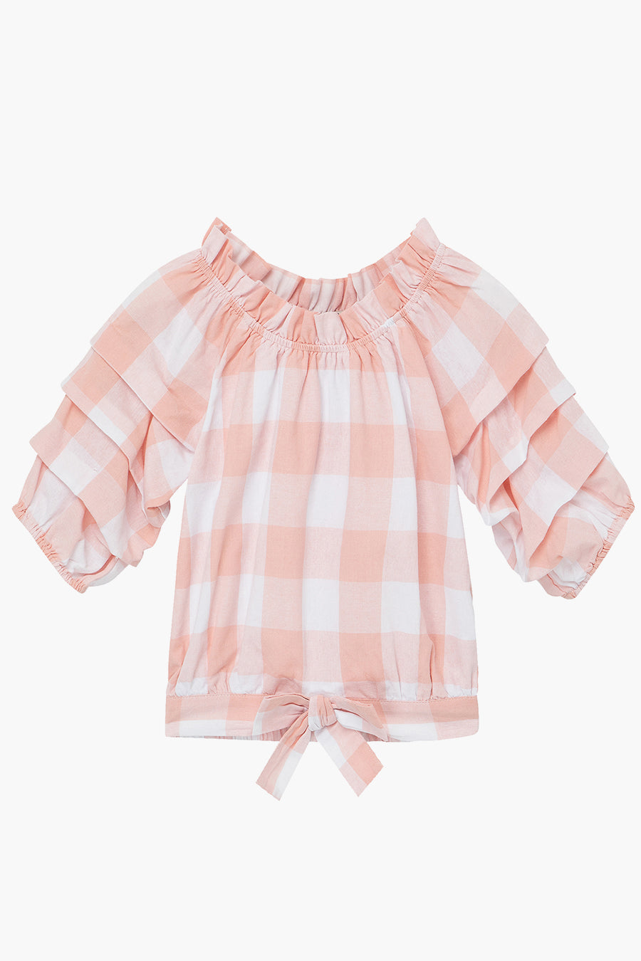Girls Shirt Habitual Kids Gingham