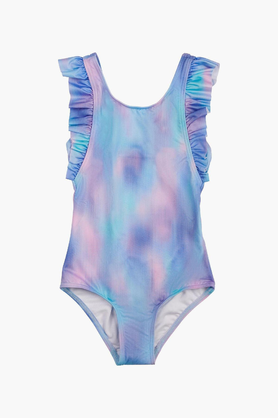 Girls Soft Gallery Ana Swimsuit - Vista Blue back