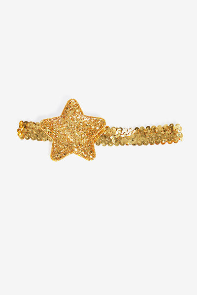 Gold Star Baby Headband