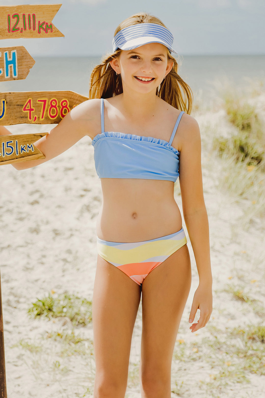 Bandeau bikini kids on sale