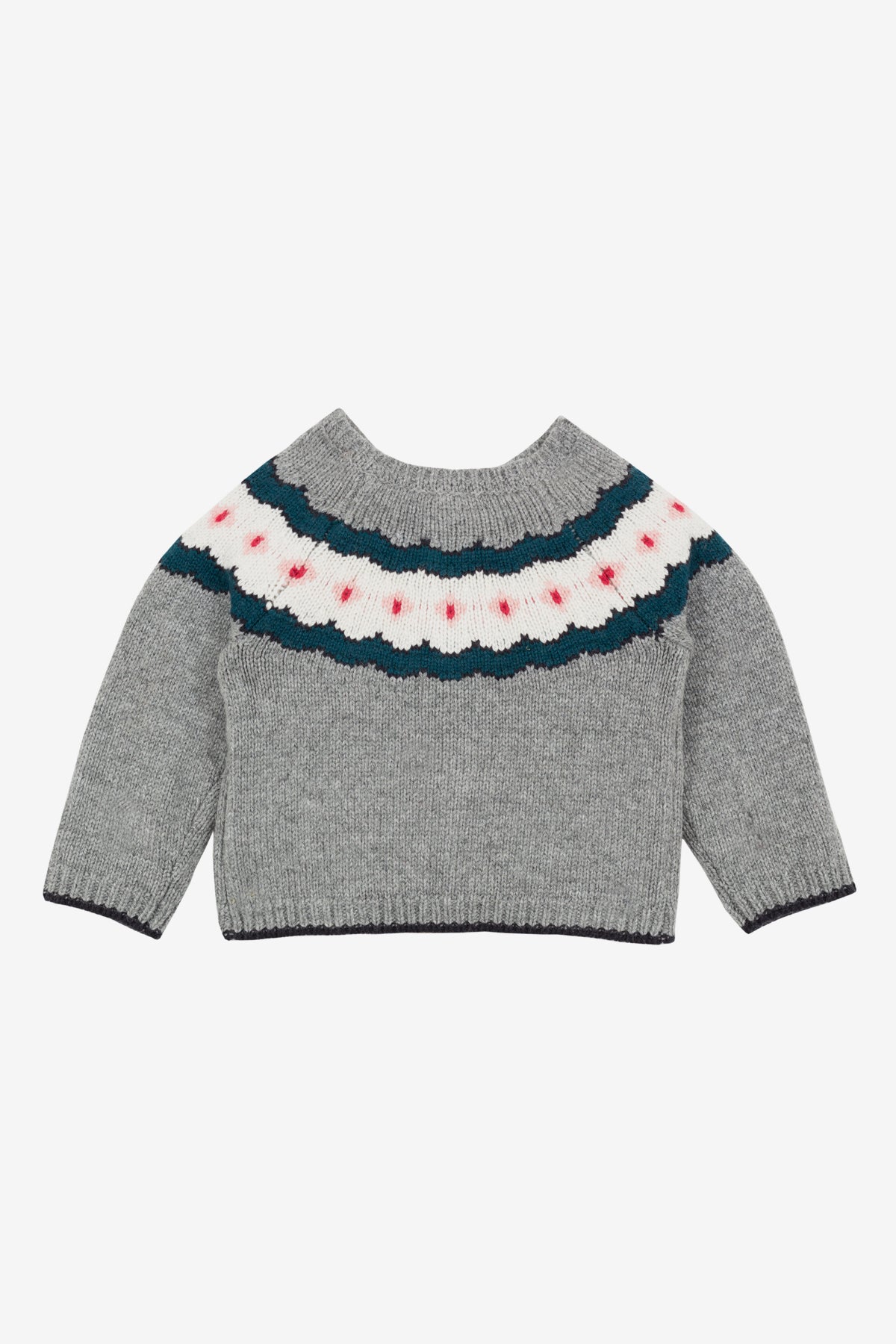 Jean Bourget Baby Knit Sweater – Mini Ruby