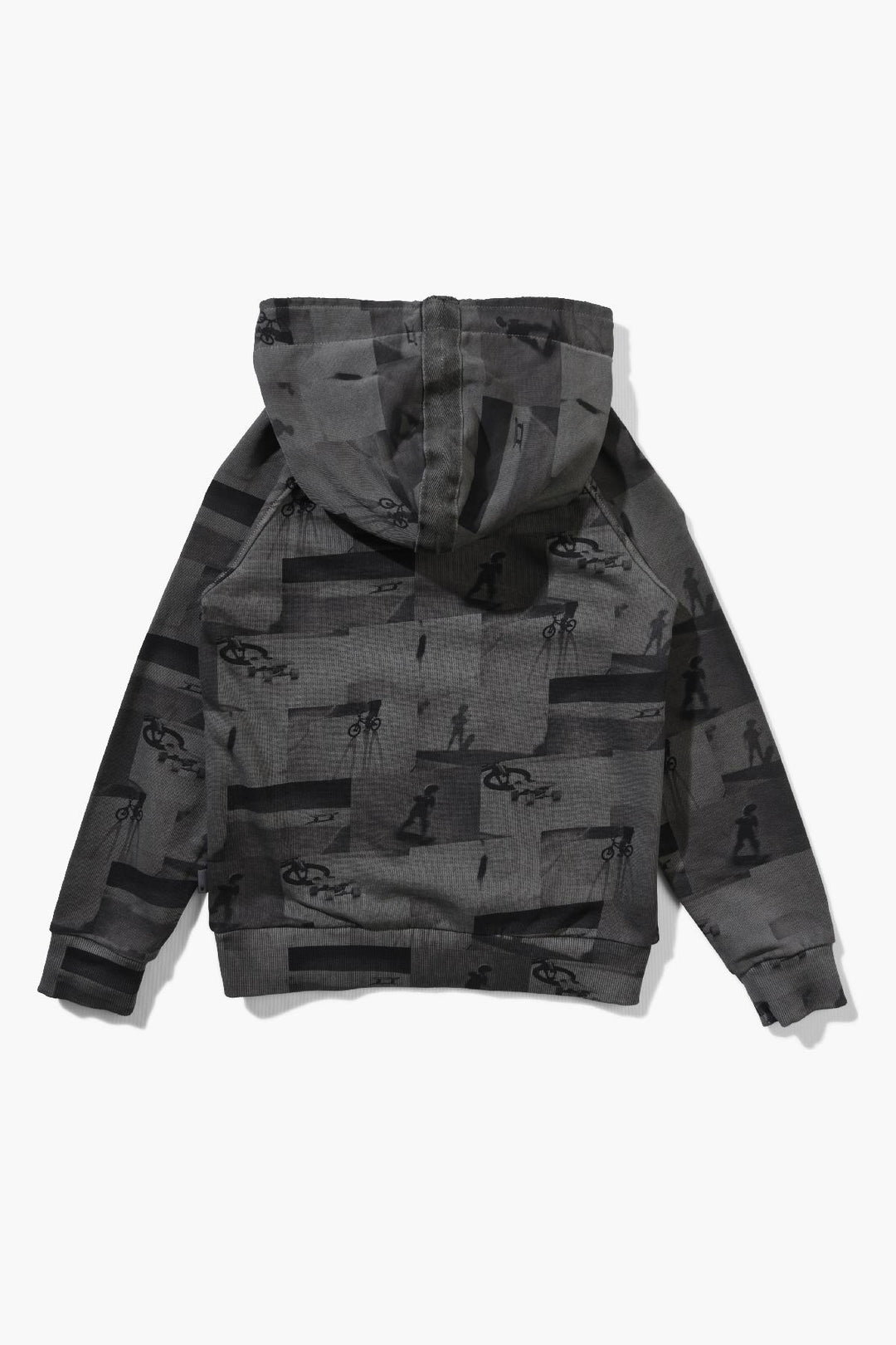 Munster Kids Green Hills Boys Hoodie - Washed Charcoal