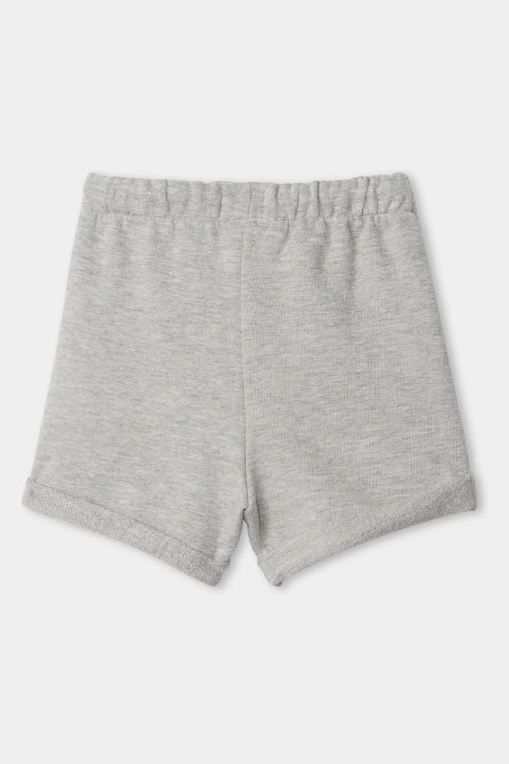Hatley Grey French Terry Baby Shorts