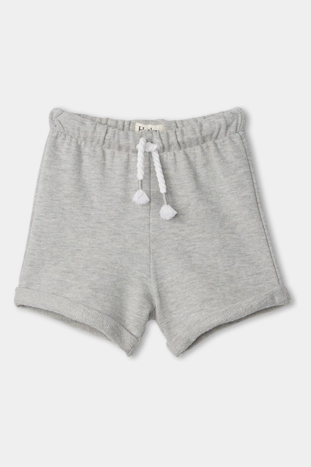 Hatley Grey French Terry Baby Shorts