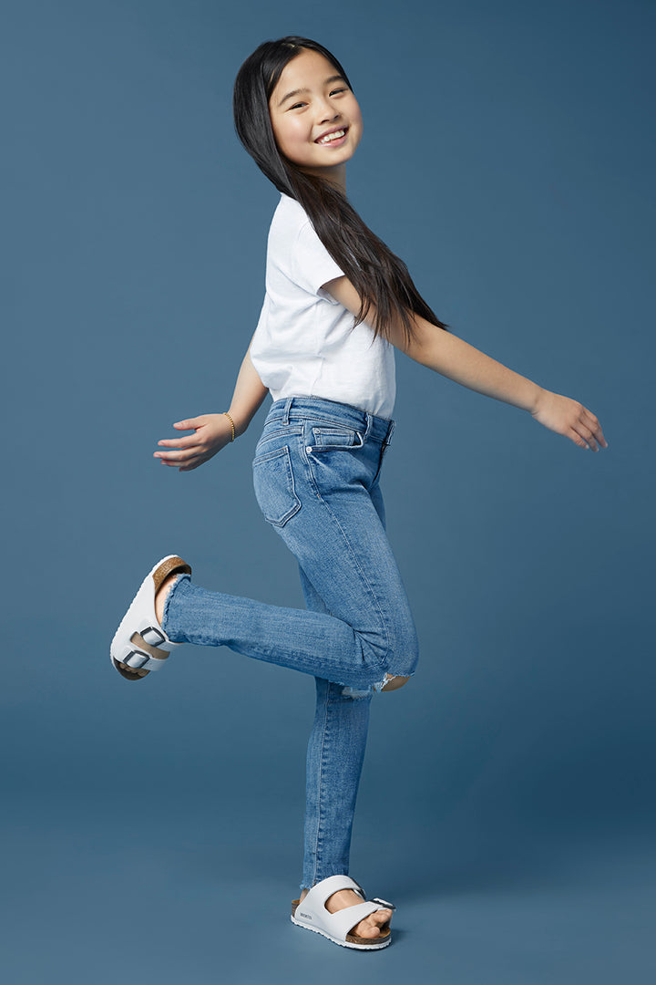 Girls Jean DL1961 Chloe Skinny - Gulfstream side