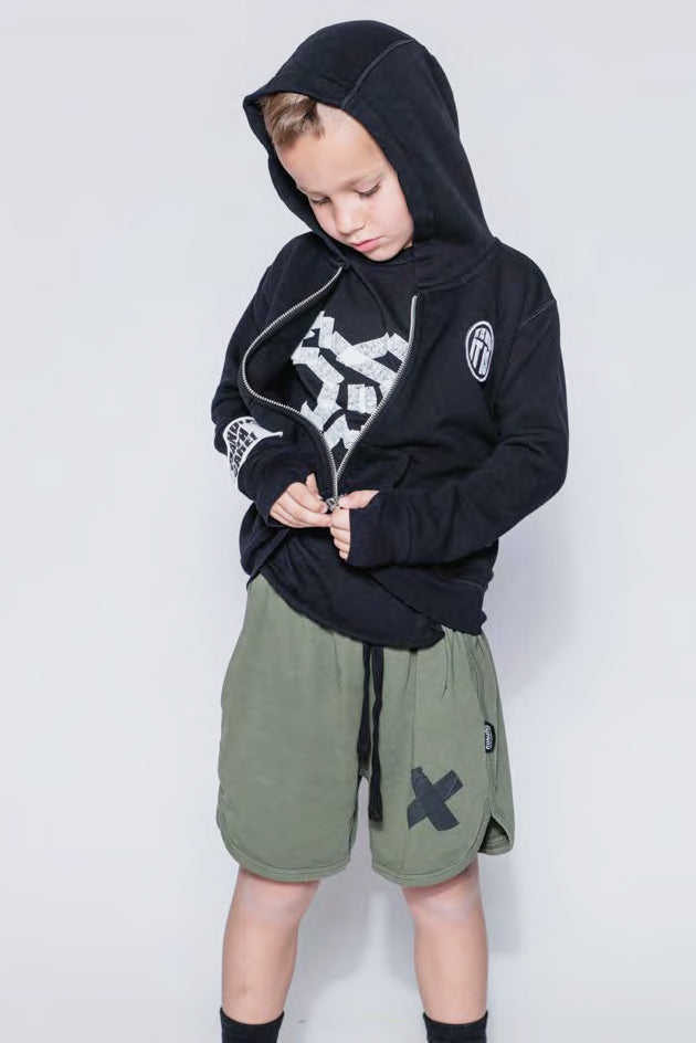 Nununu Gym Kids Shorts - Olive