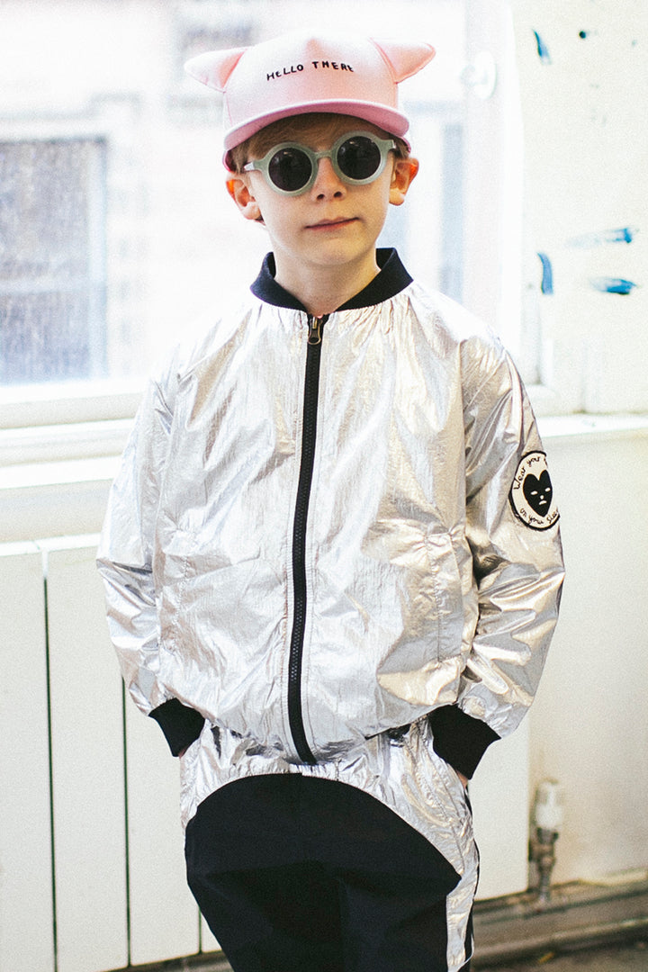 Beau Loves Hero Mask Bomber Kids Jacket 