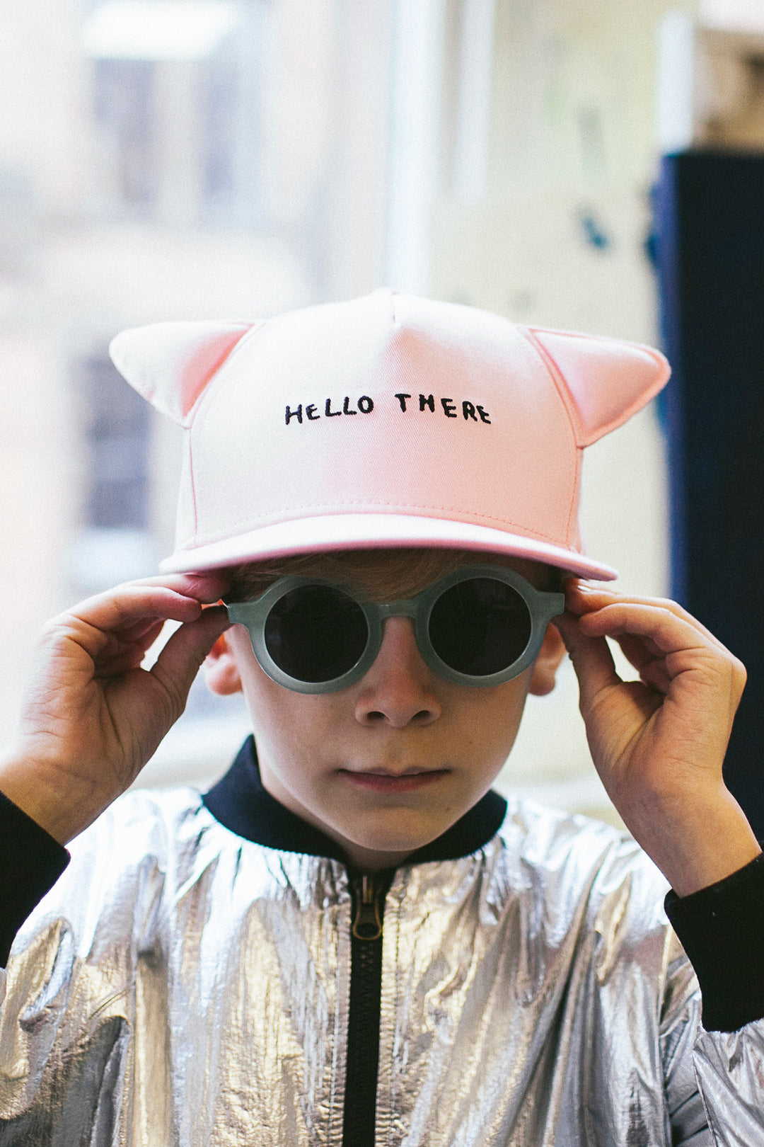 Beau Loves Hero Mask Bomber Kids Jacket 