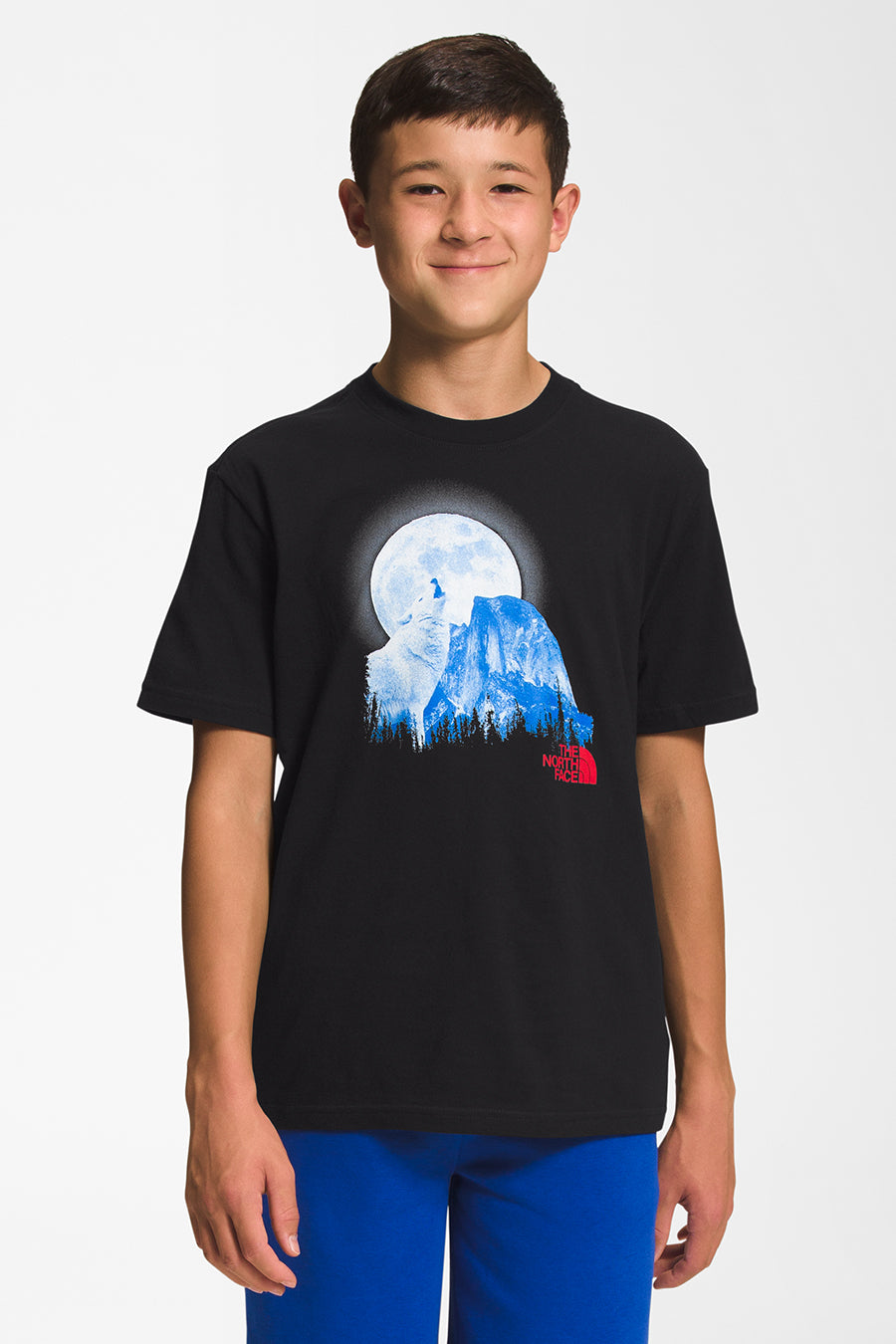 Boys T-Shirt North Face Howling Wolf T-Shirt