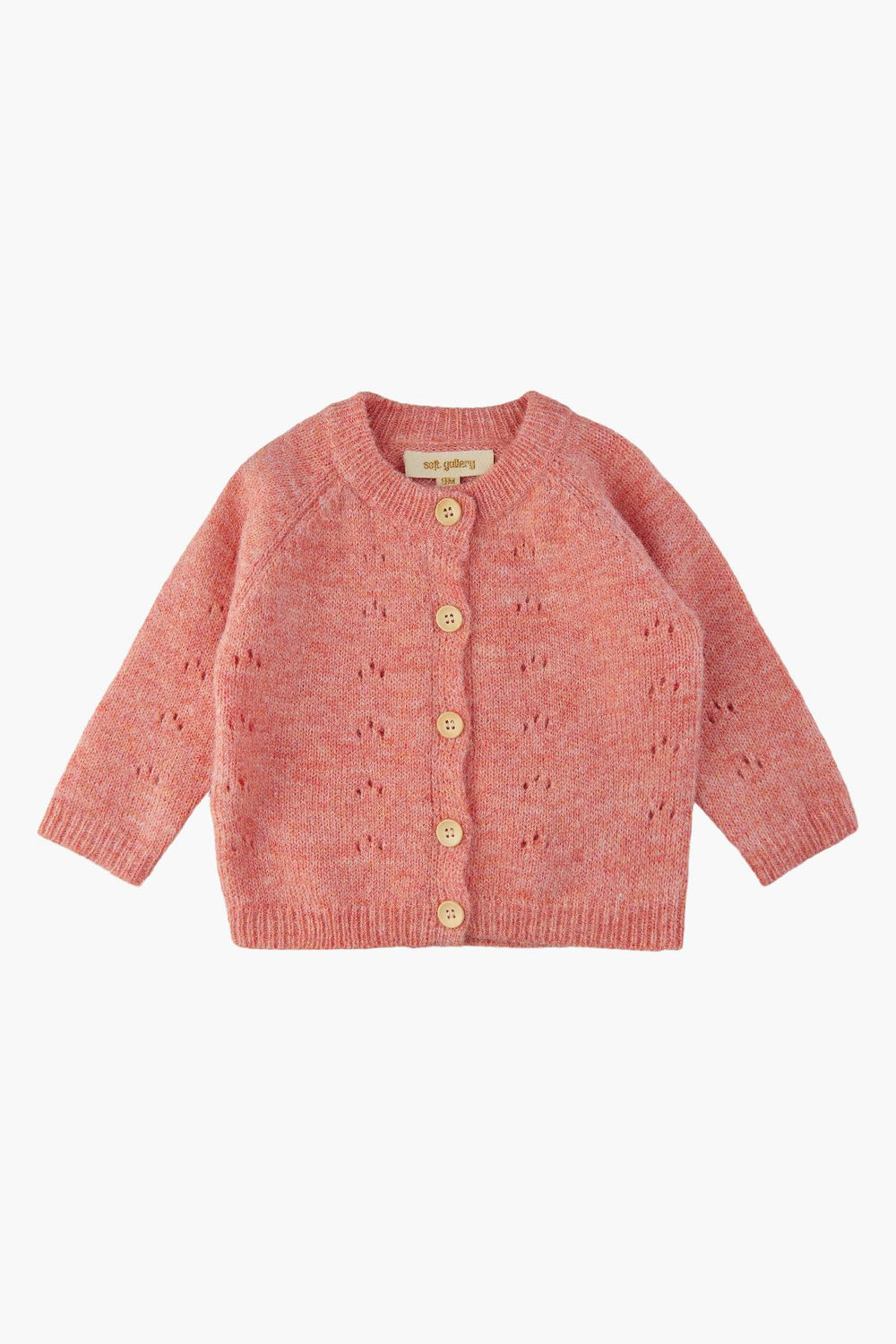 Baby Girl Sweater Soft Gallery Jo Needledrop Cardigan full