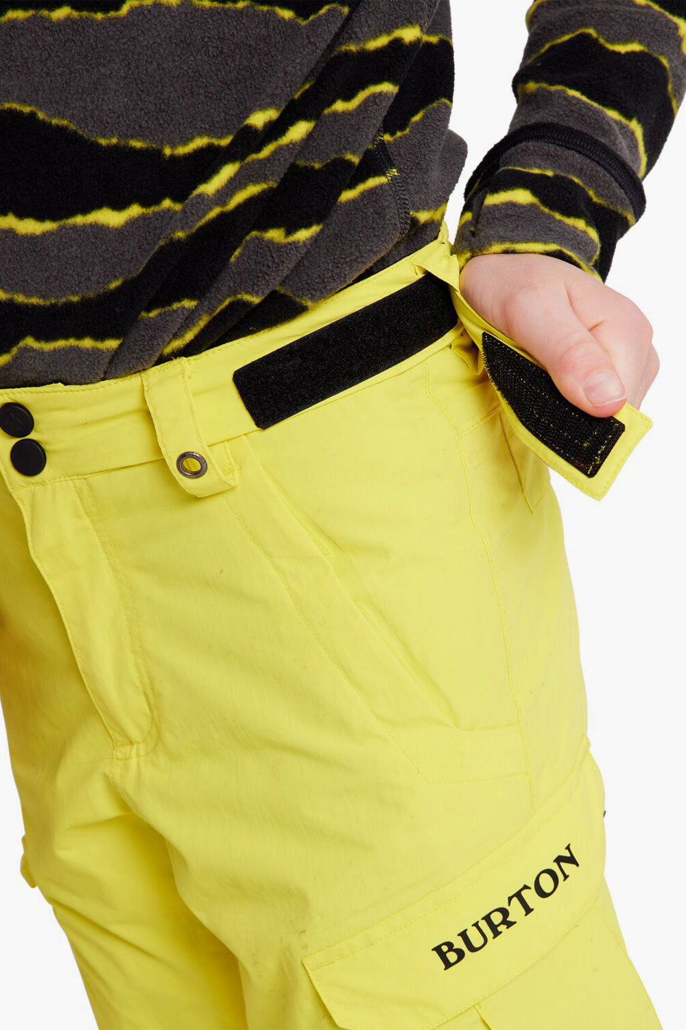 Burton Kids Exile Cargo Pant - Sulphur Yellow (Size 14/16 left