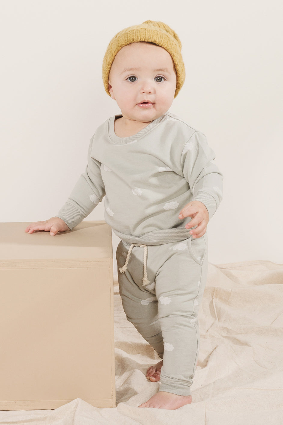 Rylee + Cru Kids Sweatshirt - Clouds