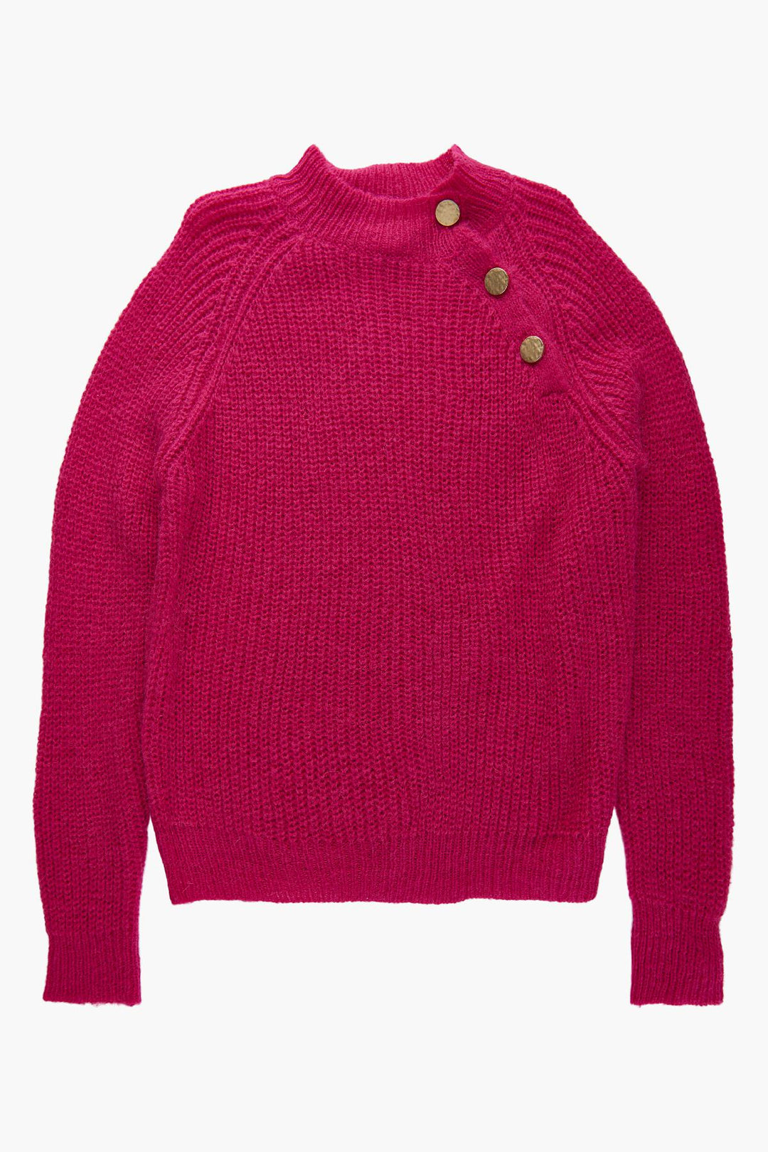 Girls Sweater Soft Gallery Kiki - Pink Peacock full