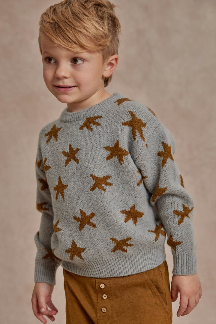 Girls Sweater Rylee + Cru Knit Stars