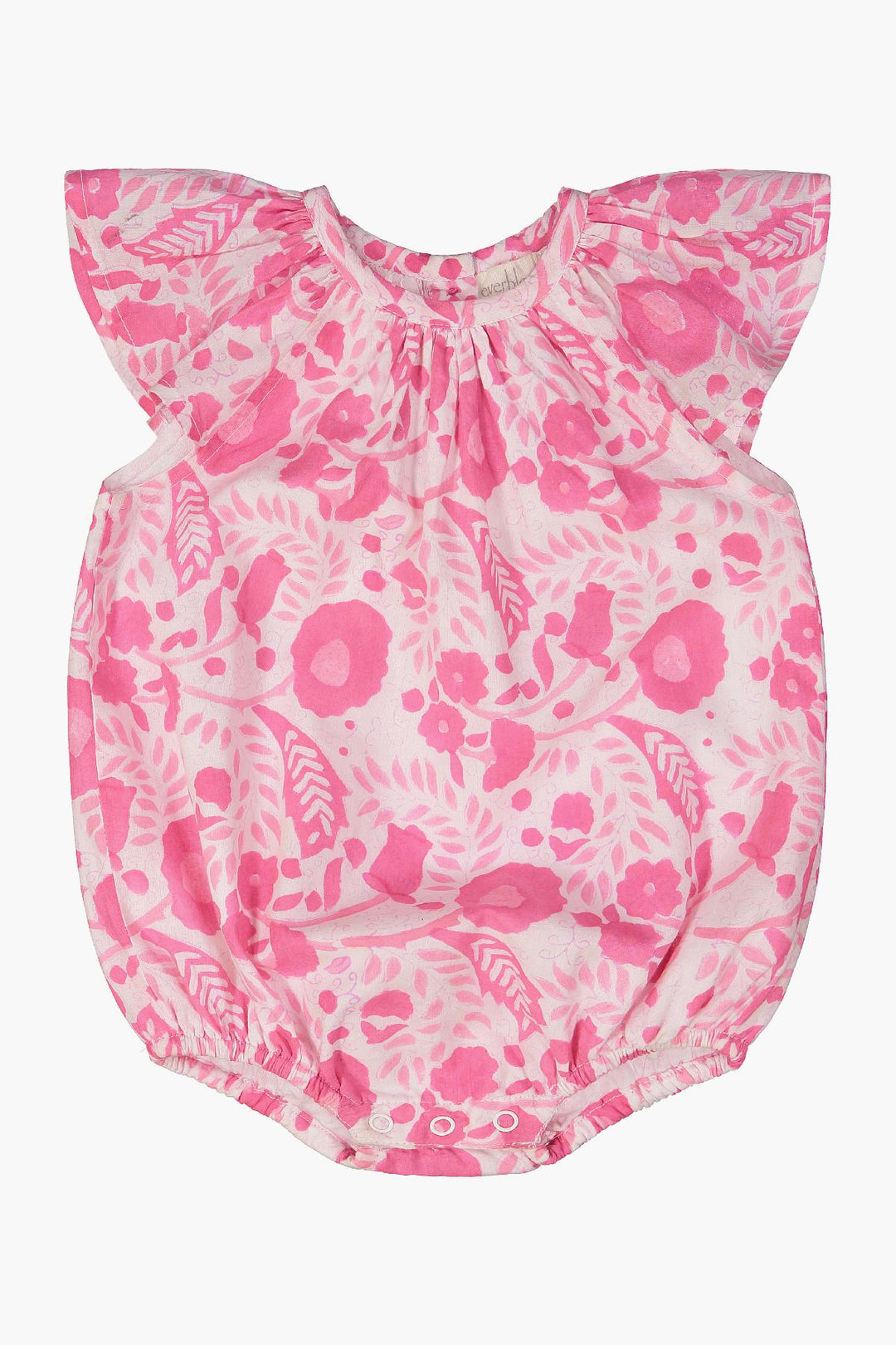 Everbloom Koko Baby Girls Bubble Romper Mini Ruby