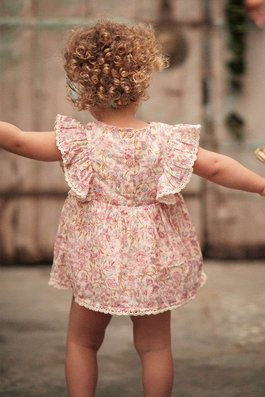 Baby girl rompers on sale