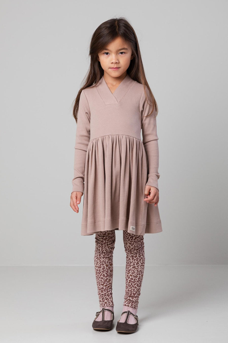 Girls Legging MarMar Copenhagen Leo - Dusty Mauve