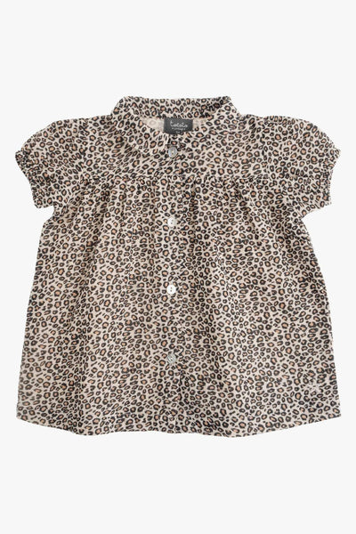 Tocoto Vintage Leopard Print Baby Dress